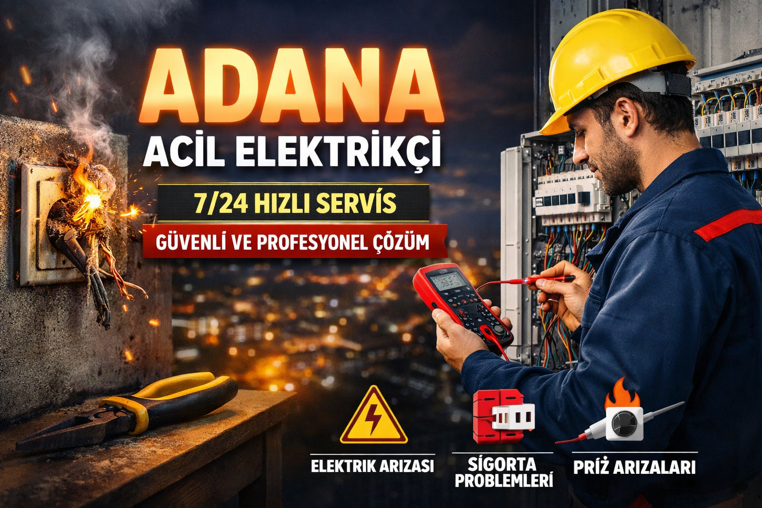Adana Acil Elektrikçi