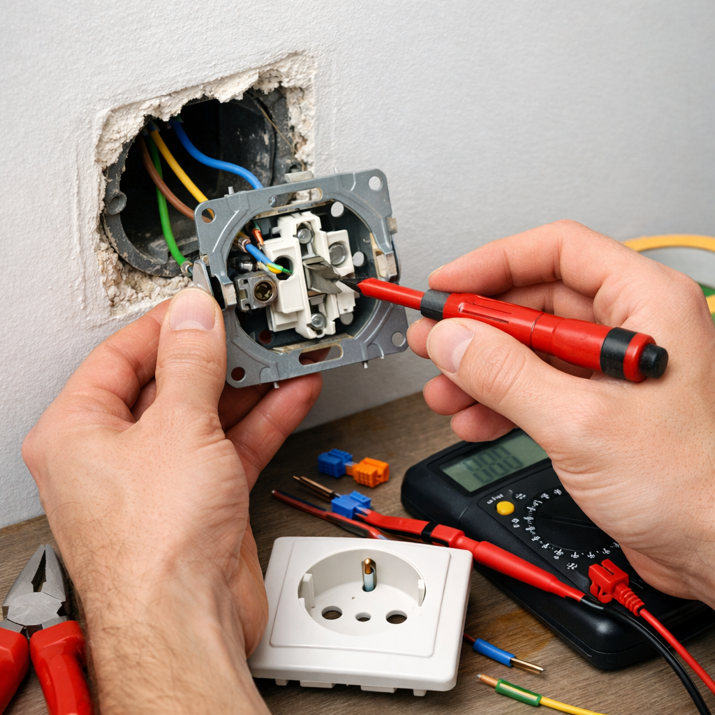 Adana Elektikçi Priz Tamiri