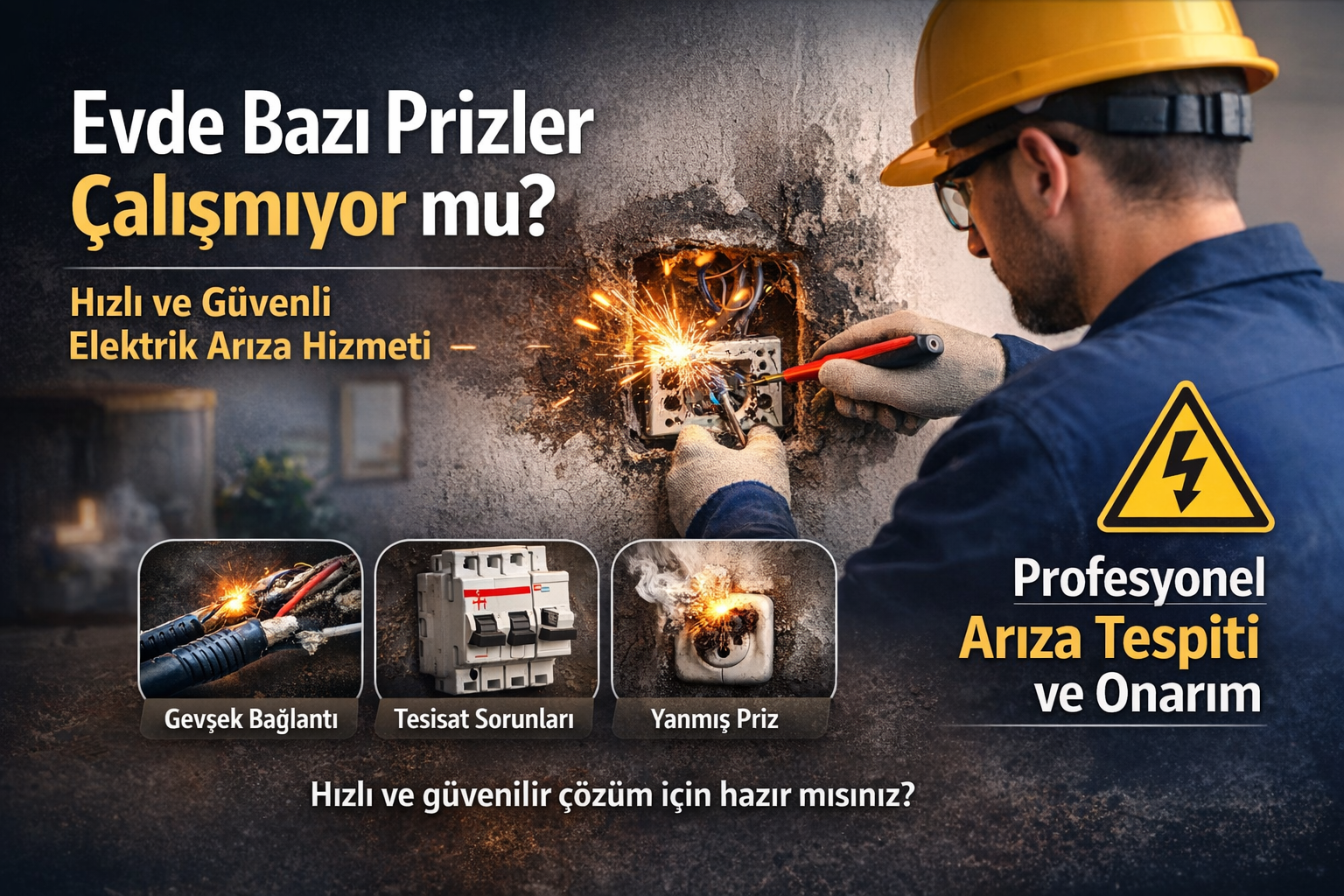Evde Bazı Prizler Çalışmıyor