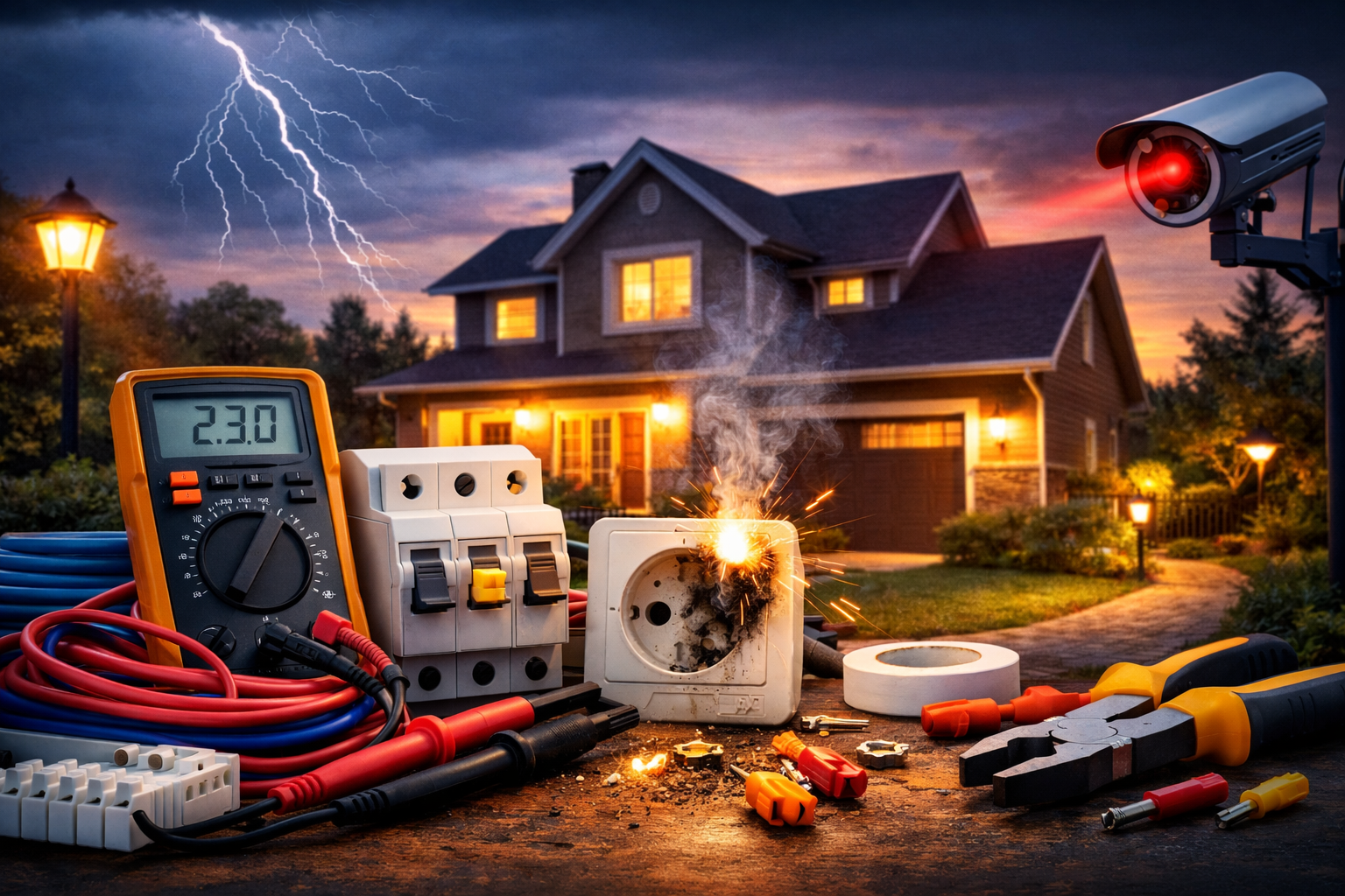 Müstakil Ev Elektrik Tesisatı