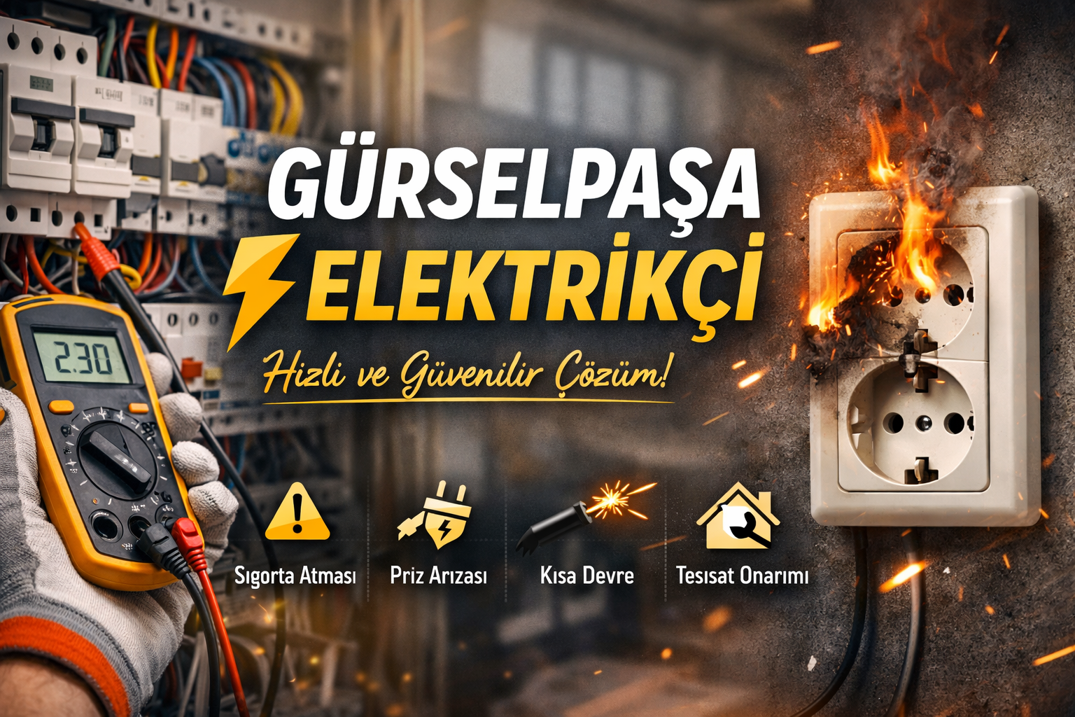 gürselpaşa elektrikçi